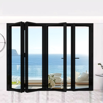 Premium Aluminum Bi-Folding Door 144x80